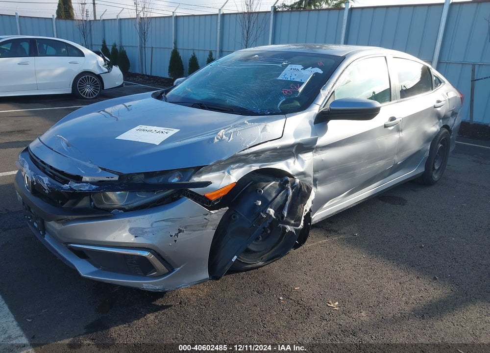 2019 HONDA CIVIC VIN: 2HGFC2F64KH531338