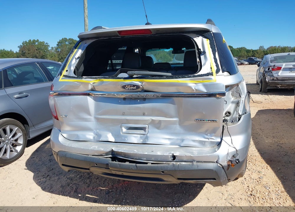2013 FORD EXPLORER XLT VIN: 1FM5K7D80DGB01444
