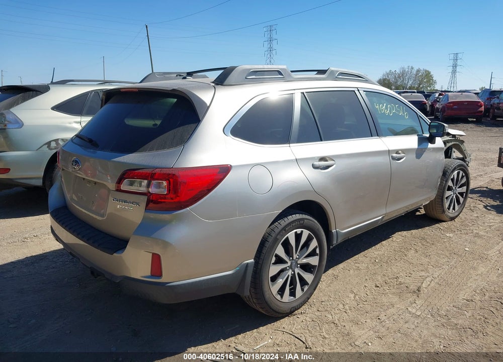 2015 SUBARU OUTBACK 2.5I LIMITED VIN: 4S4BSALC1F3266015