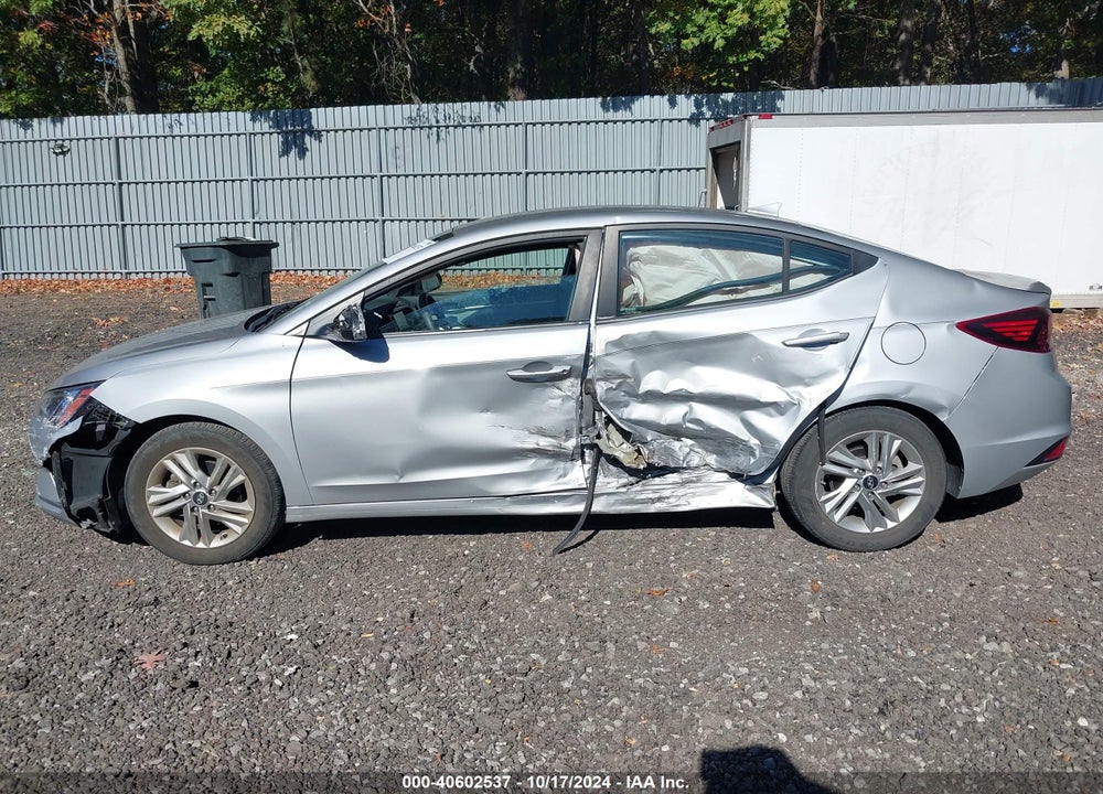 2020 HYUNDAI ELANTRA SEL VIN: KMHD84LF1LU080144