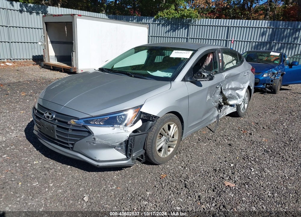2020 HYUNDAI ELANTRA SEL VIN: KMHD84LF1LU080144