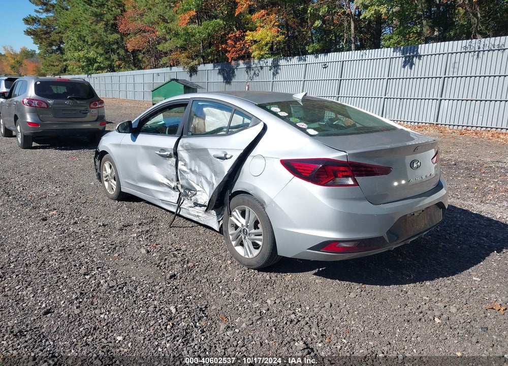 2020 HYUNDAI ELANTRA SEL VIN: KMHD84LF1LU080144