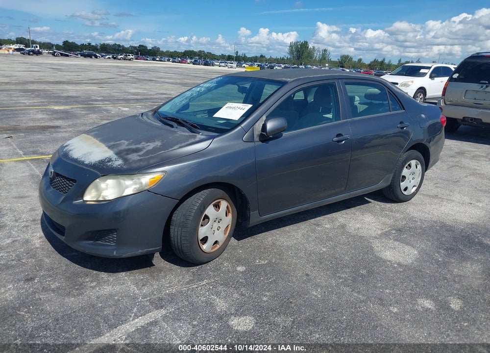 2009 TOYOTA COROLLA LE VIN: 2T1BU40E89C114329