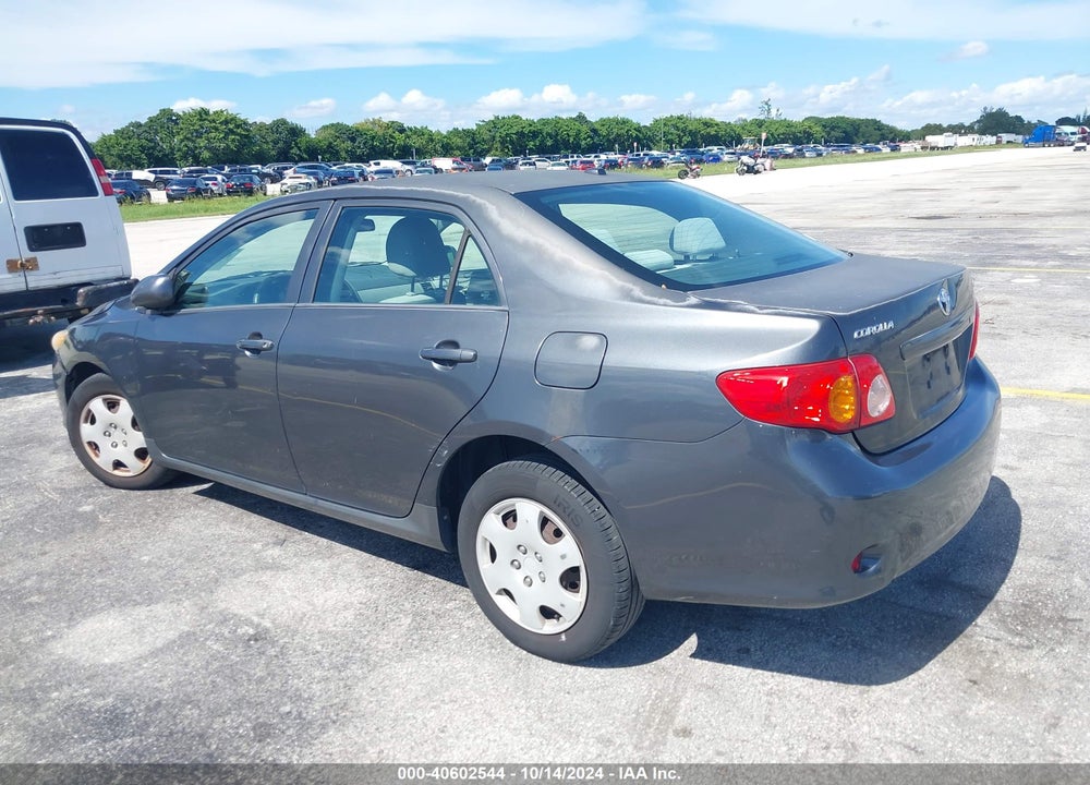 2009 TOYOTA COROLLA LE VIN: 2T1BU40E89C114329