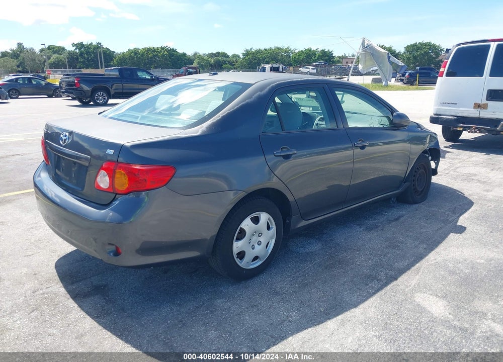 2009 TOYOTA COROLLA LE VIN: 2T1BU40E89C114329
