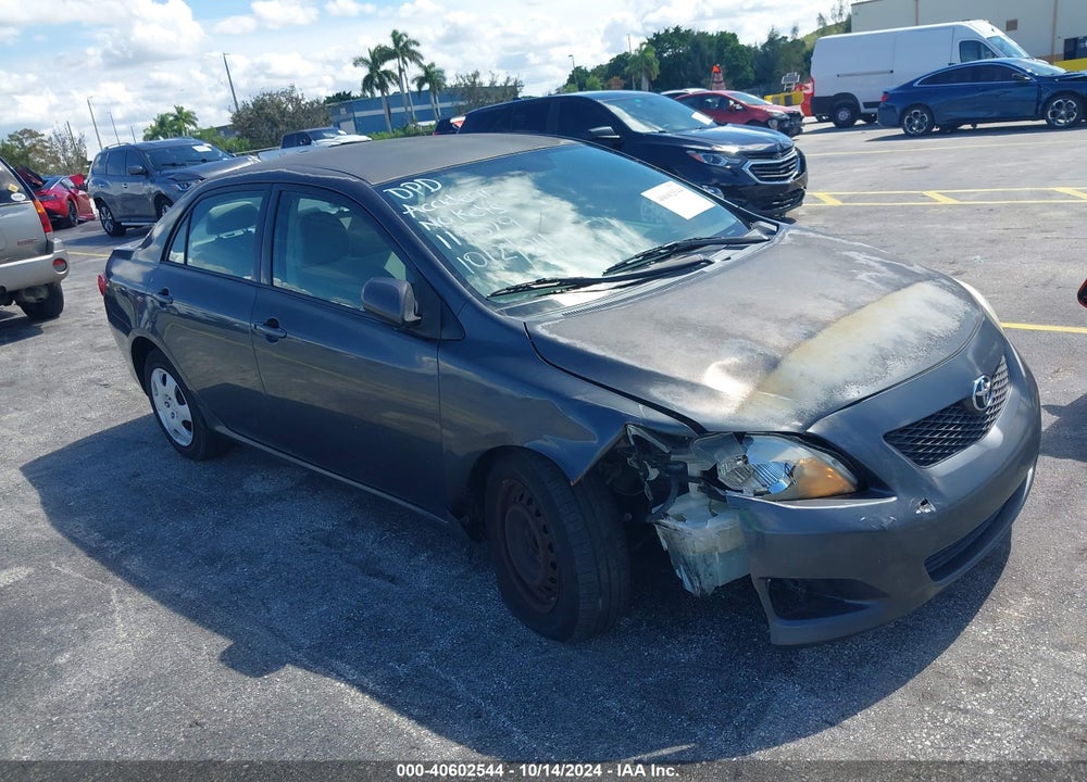 2009 TOYOTA COROLLA LE VIN: 2T1BU40E89C114329
