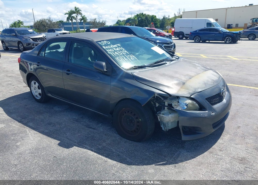 2009 TOYOTA COROLLA LE VIN: 2T1BU40E89C114329