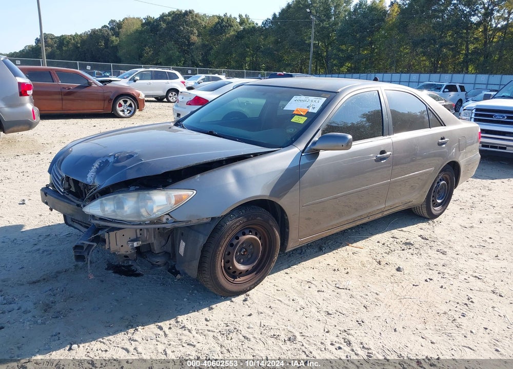 2005 TOYOTA CAMRY LE VIN: 4T1BE32K55U948786