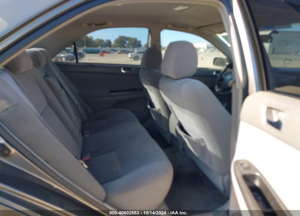 2005 TOYOTA CAMRY LE VIN: 4T1BE32K55U948786