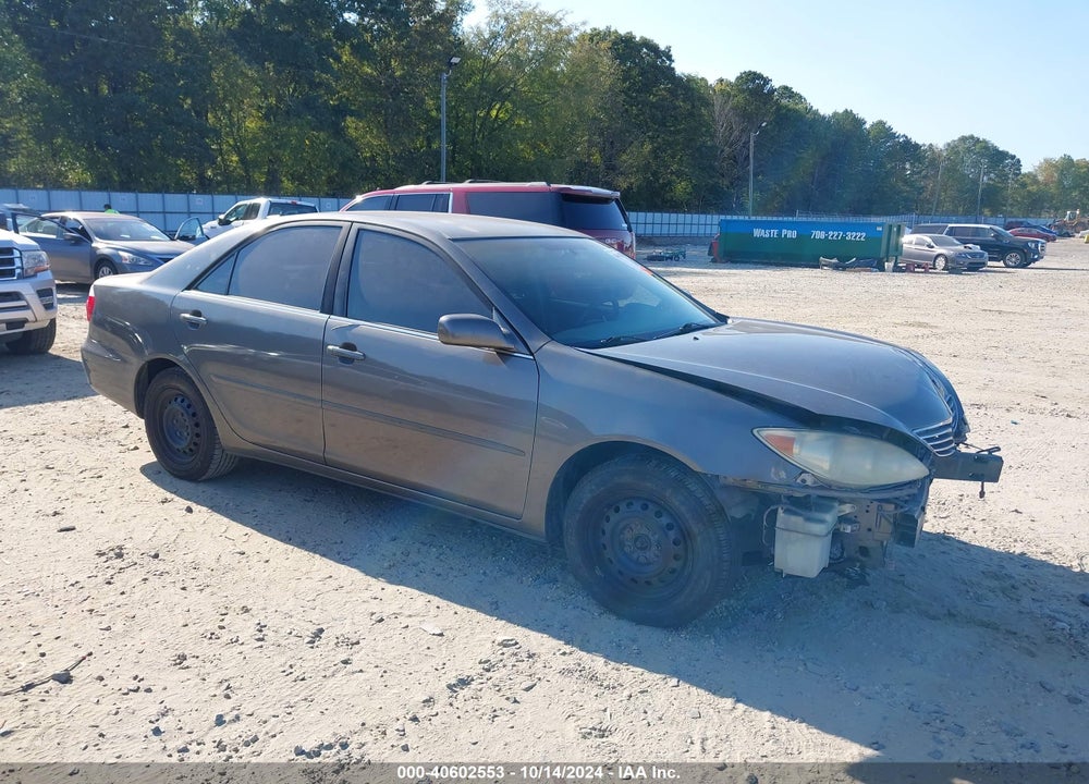 2005 TOYOTA CAMRY LE VIN: 4T1BE32K55U948786