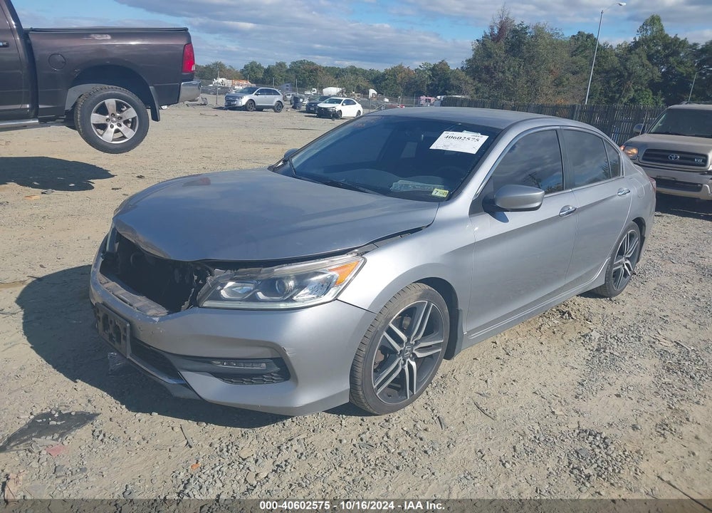 2017 HONDA ACCORD SPORT VIN: 1HGCR2F58HA000076