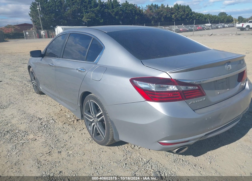2017 HONDA ACCORD SPORT VIN: 1HGCR2F58HA000076