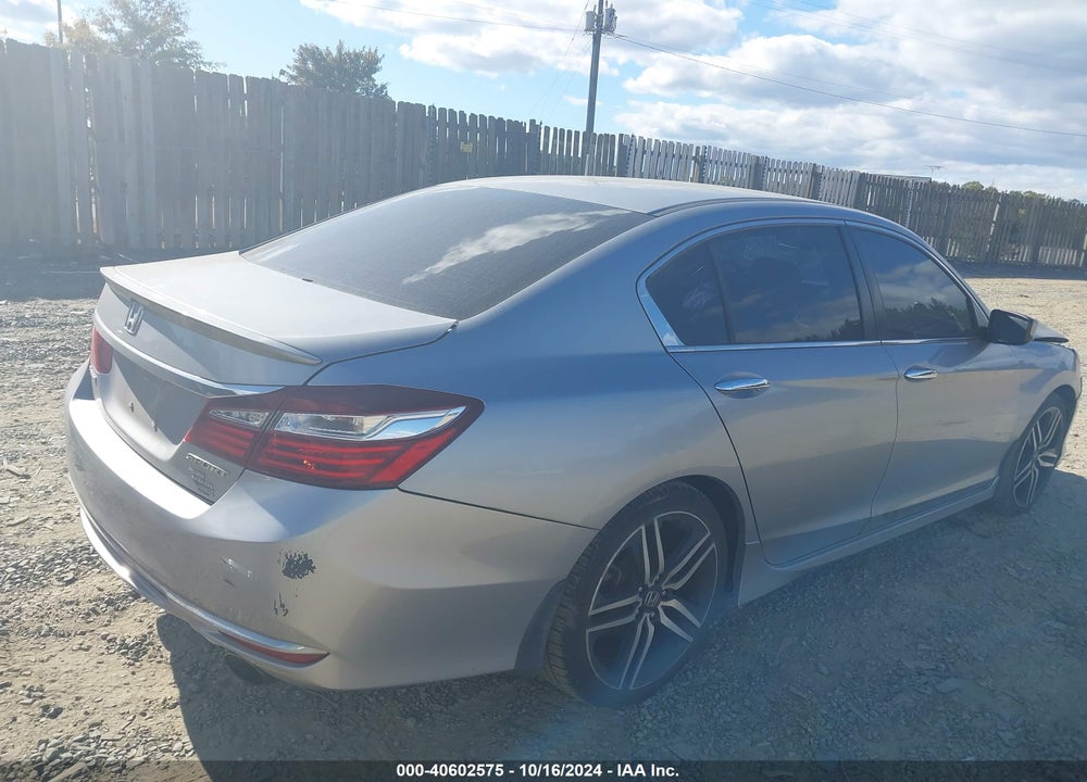 2017 HONDA ACCORD SPORT VIN: 1HGCR2F58HA000076