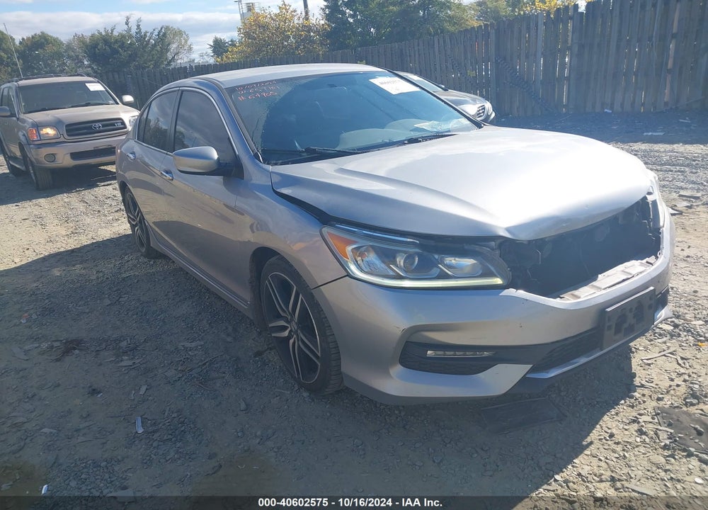 2017 HONDA ACCORD SPORT VIN: 1HGCR2F58HA000076