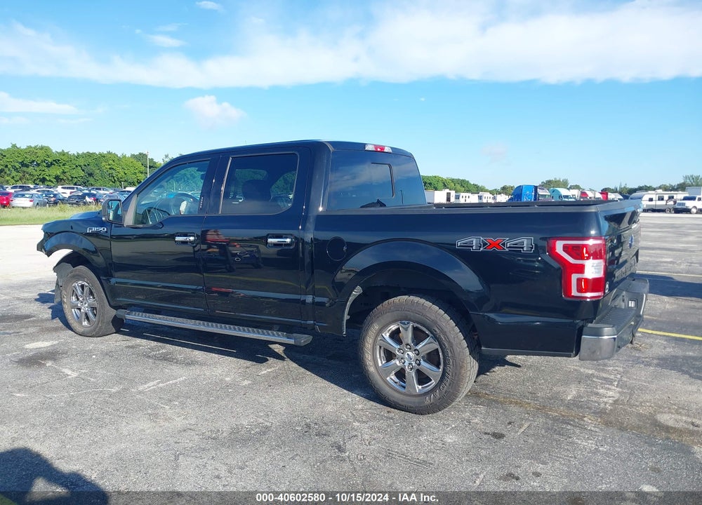 2018 FORD F-150 XLT VIN: 1FTEW1E58JFE24894