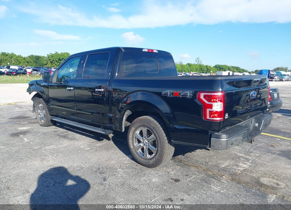 2018 FORD F-150 XLT VIN: 1FTEW1E58JFE24894