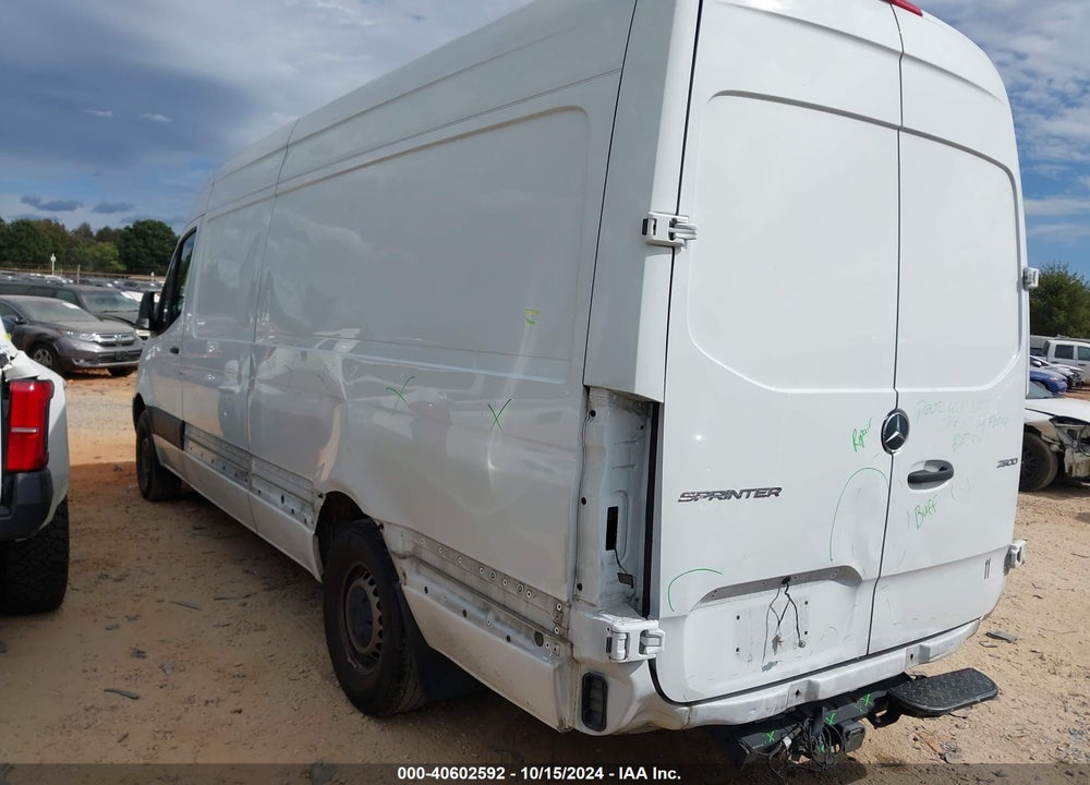 2023 MERCEDES-BENZ SPRINTER 2500 HIGH ROOF 4-CYL GAS VIN: W1Y40CHY2PT128757