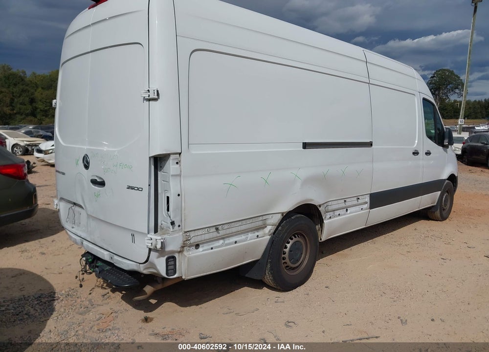 2023 MERCEDES-BENZ SPRINTER 2500 HIGH ROOF 4-CYL GAS VIN: W1Y40CHY2PT128757