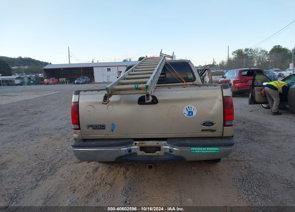 2001 FORD F-250 LARIAT/XL/XLT VIN: 1FTNX20F81EA95803