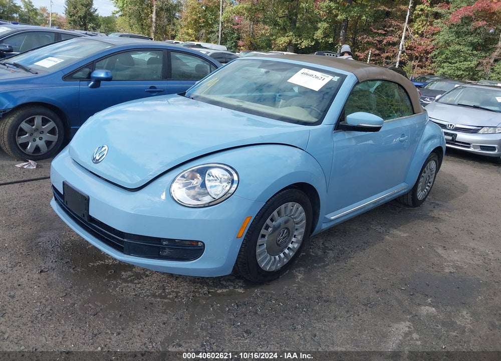 2015 VOLKSWAGEN BEETLE 1.8T VIN: 3VW517AT2FM821009