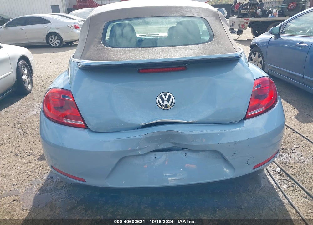 2015 VOLKSWAGEN BEETLE 1.8T VIN: 3VW517AT2FM821009