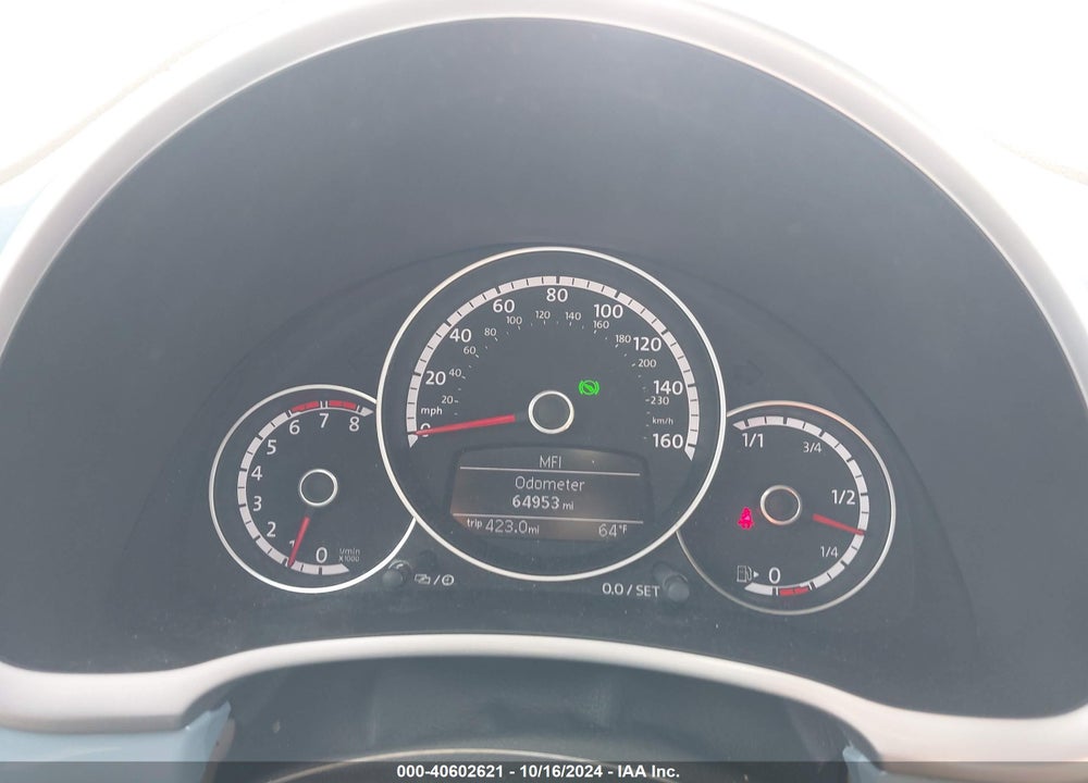 2015 VOLKSWAGEN BEETLE 1.8T VIN: 3VW517AT2FM821009
