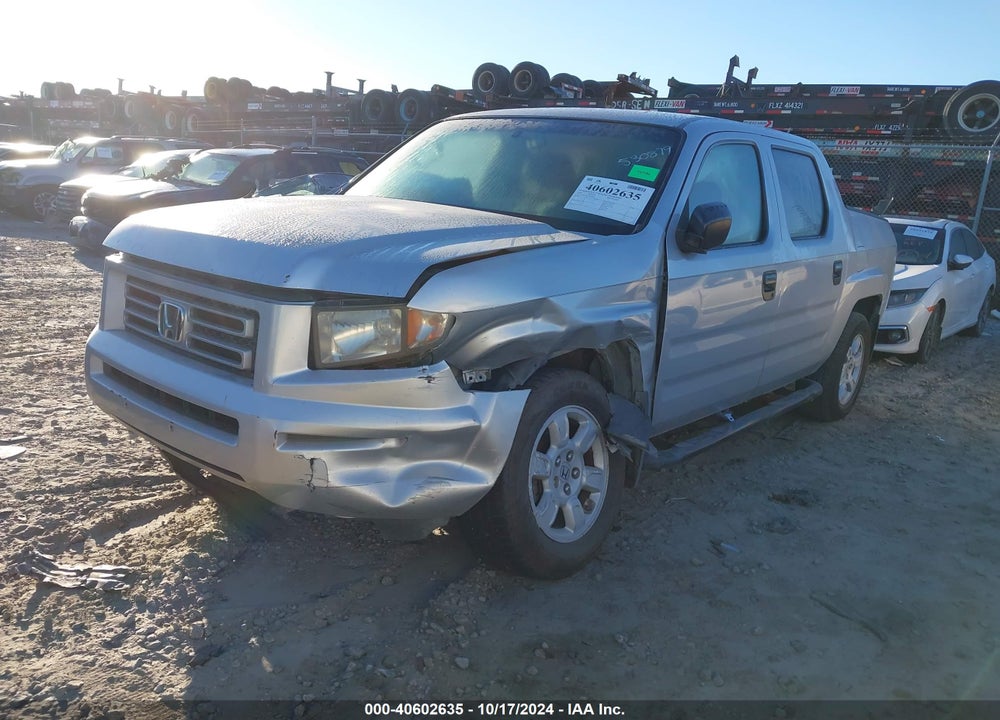 2008 HONDA RIDGELINE RT VIN: 2HJYK16238H530879