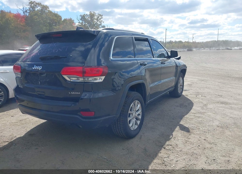 2021 JEEP GRAND CHEROKEE LAREDO X 4X4 VIN: 1C4RJFAG6MC536023