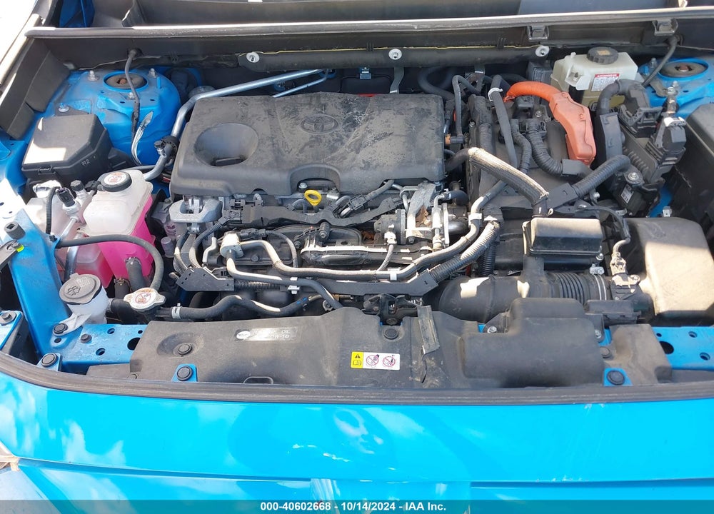 2019 TOYOTA RAV4 HYBRID XLE VIN: JTMRWRFV3KD021434