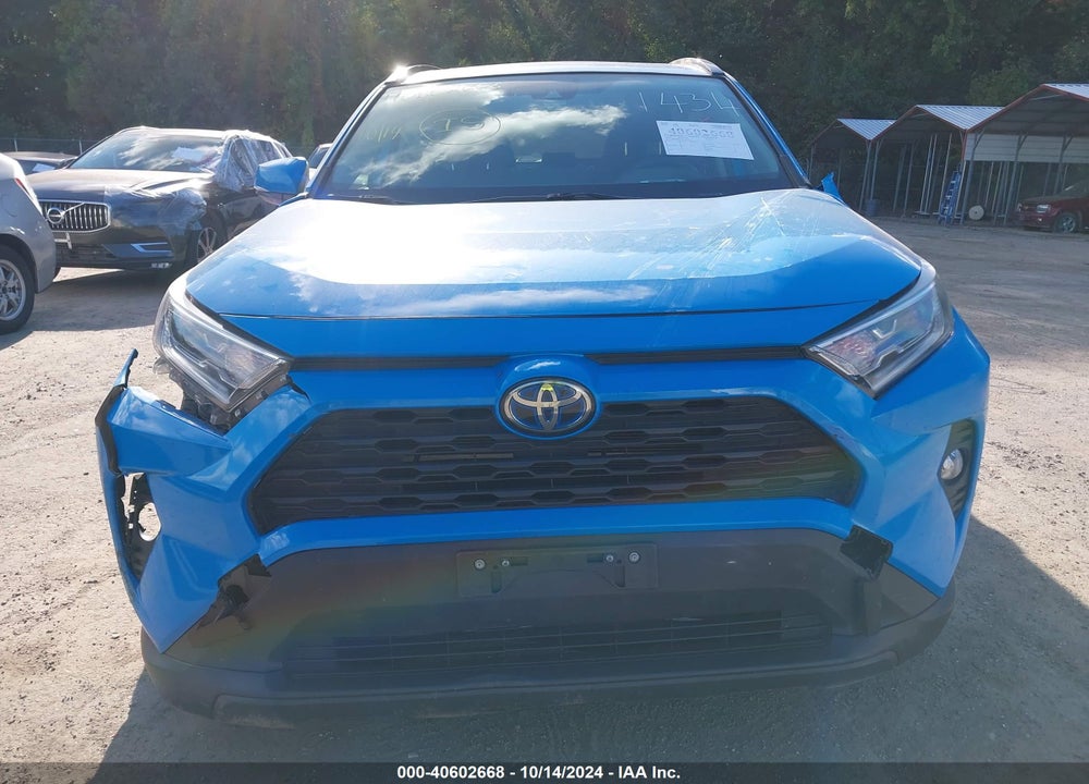 2019 TOYOTA RAV4 HYBRID XLE VIN: JTMRWRFV3KD021434