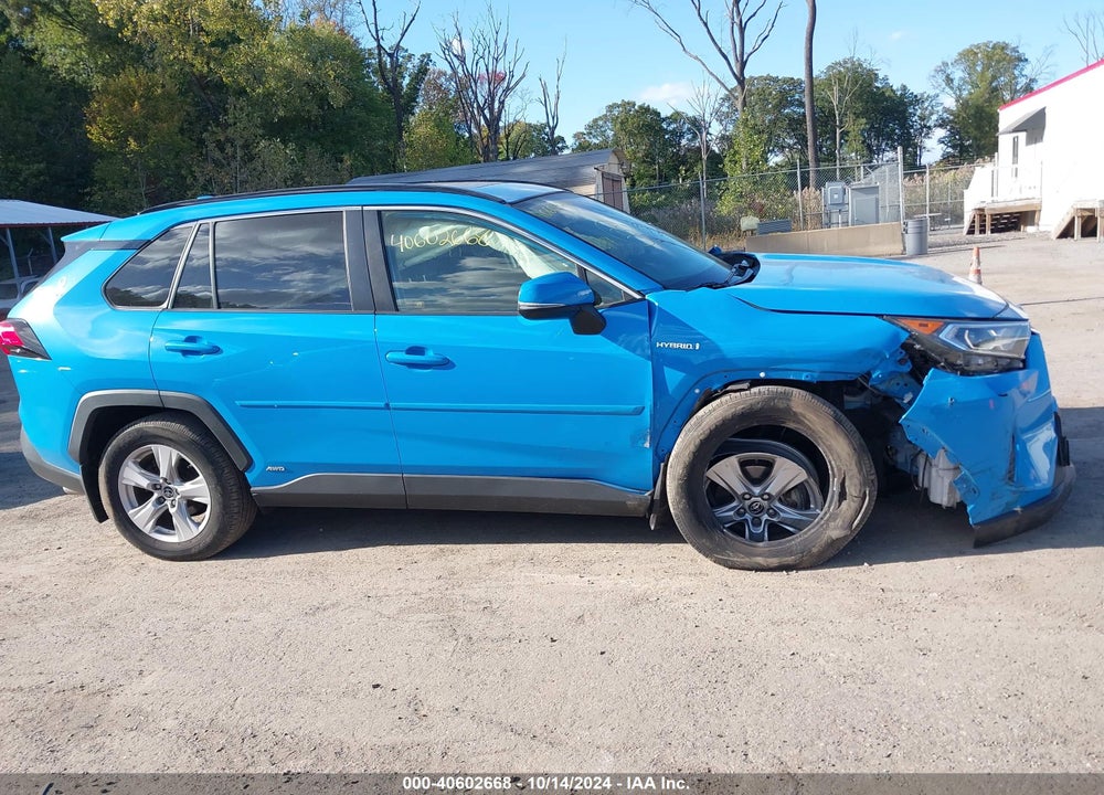 2019 TOYOTA RAV4 HYBRID XLE VIN: JTMRWRFV3KD021434
