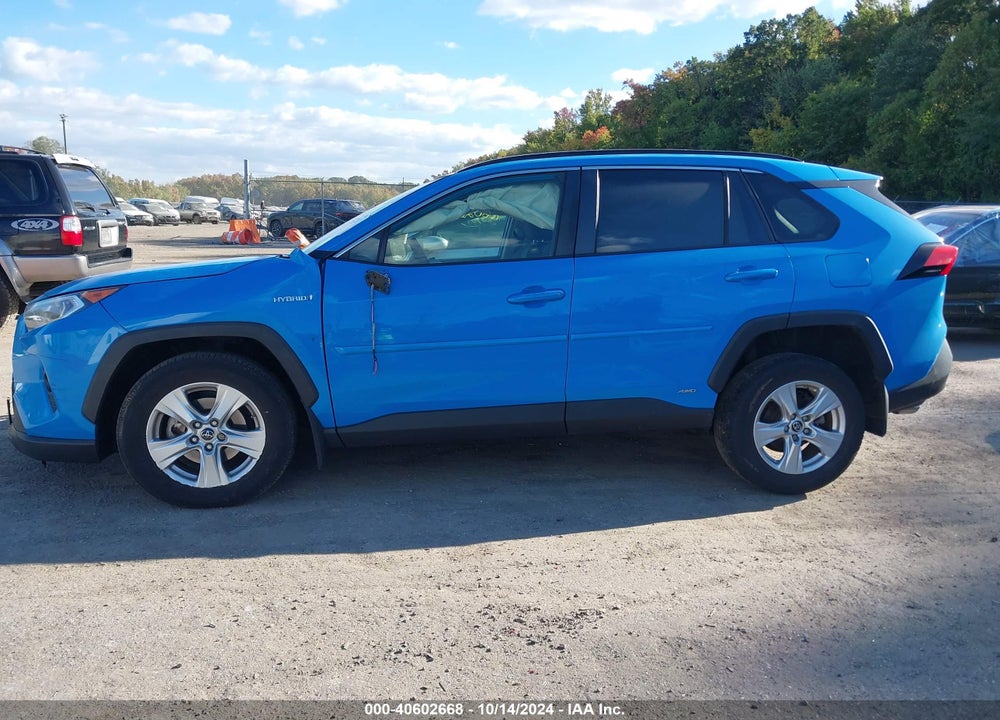 2019 TOYOTA RAV4 HYBRID XLE VIN: JTMRWRFV3KD021434