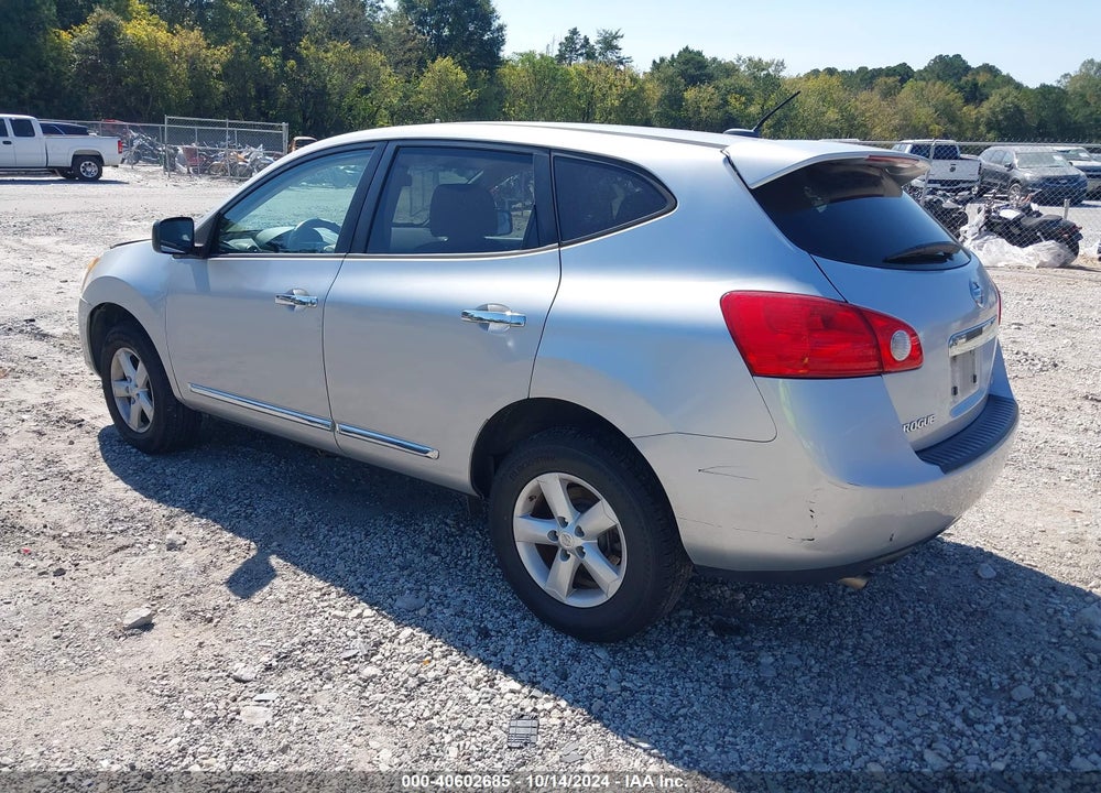 2012 NISSAN ROGUE S VIN: JN8AS5MT9CW603471