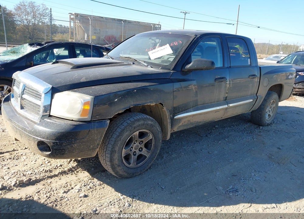 2006 DODGE DAKOTA SLT VIN: 1D7HW48N86S641585