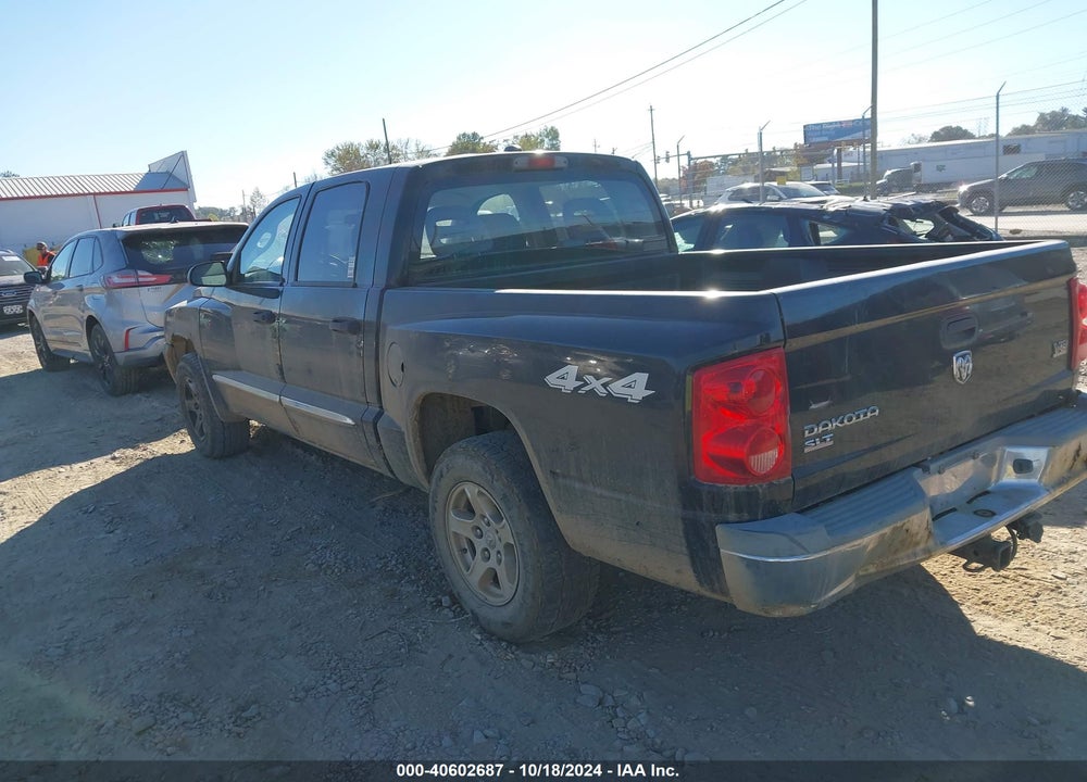 2006 DODGE DAKOTA SLT VIN: 1D7HW48N86S641585