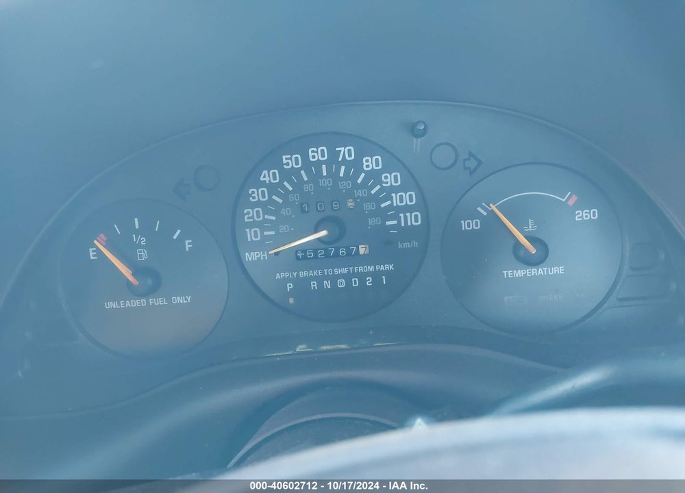 1998 CHEVROLET LUMINA VIN: 2G1WL52M7W9273913