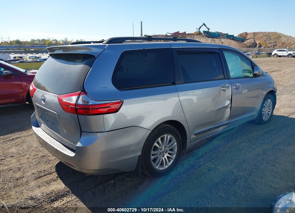 2017 TOYOTA SIENNA XLE 8 PASSENGER VIN: 5TDYZ3DC1HS794501