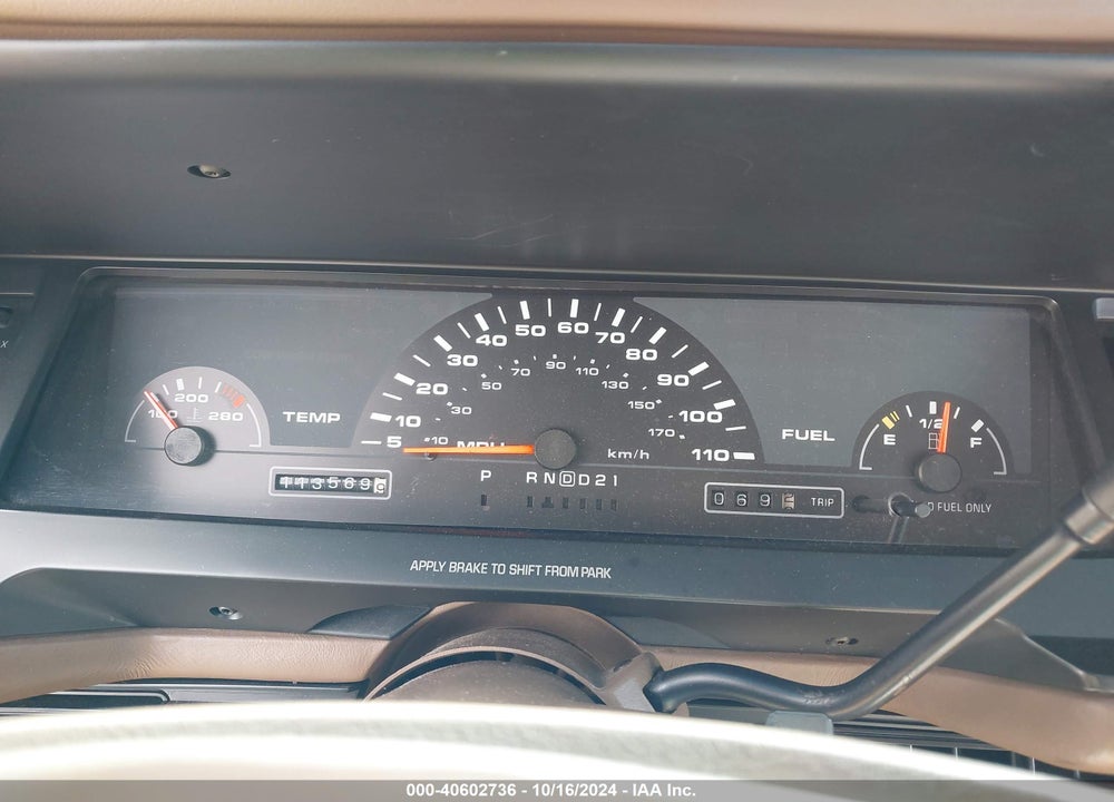 1993 OLDSMOBILE 98 REGENCY ELITE VIN: 1G3CW53L7P4305884
