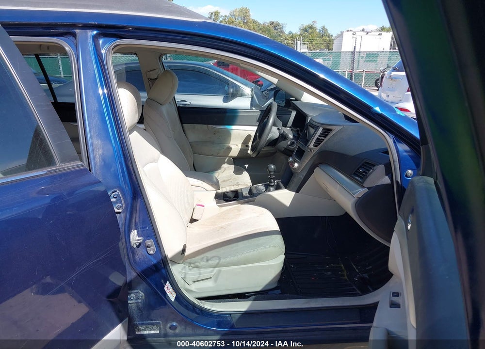 2010 SUBARU OUTBACK 2.5I VIN: 4S4BRCAC4A1333494