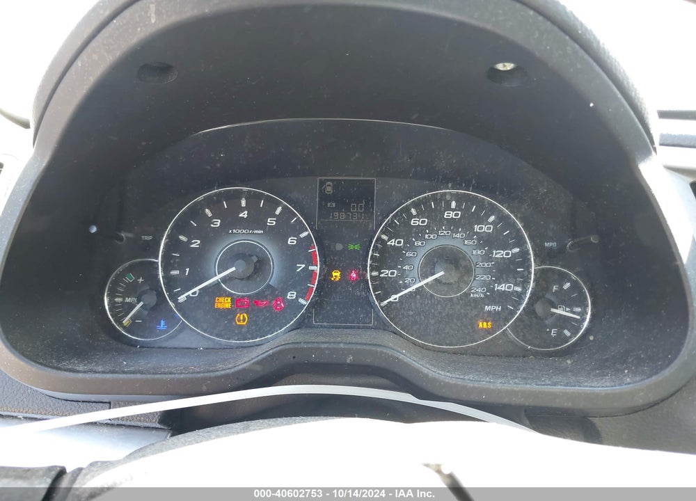 2010 SUBARU OUTBACK 2.5I VIN: 4S4BRCAC4A1333494