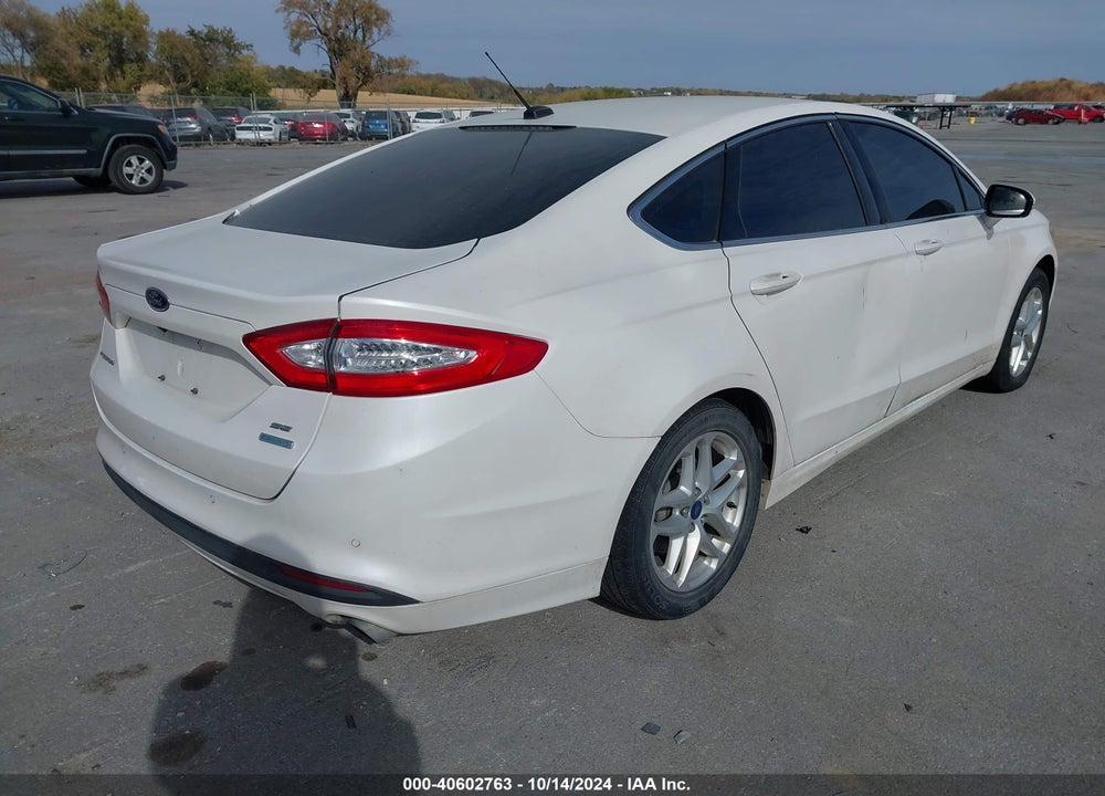2013 FORD FUSION SE VIN: 3FA6P0HR0DR208609