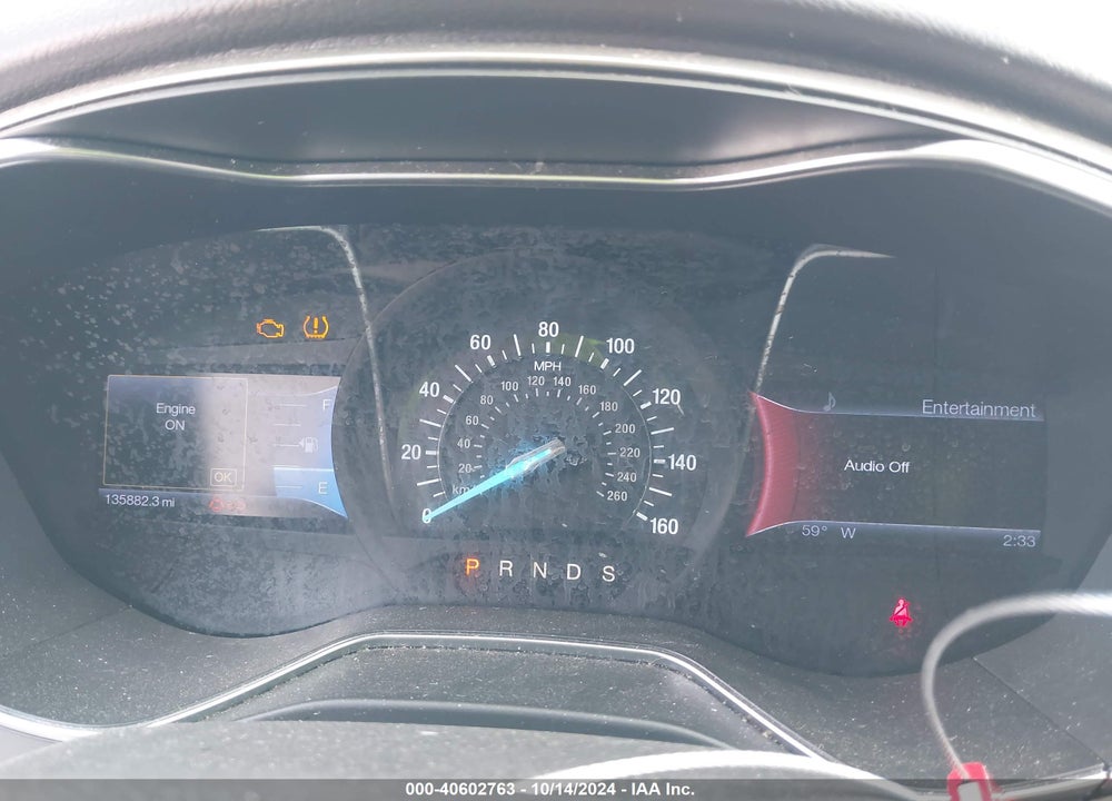2013 FORD FUSION SE VIN: 3FA6P0HR0DR208609