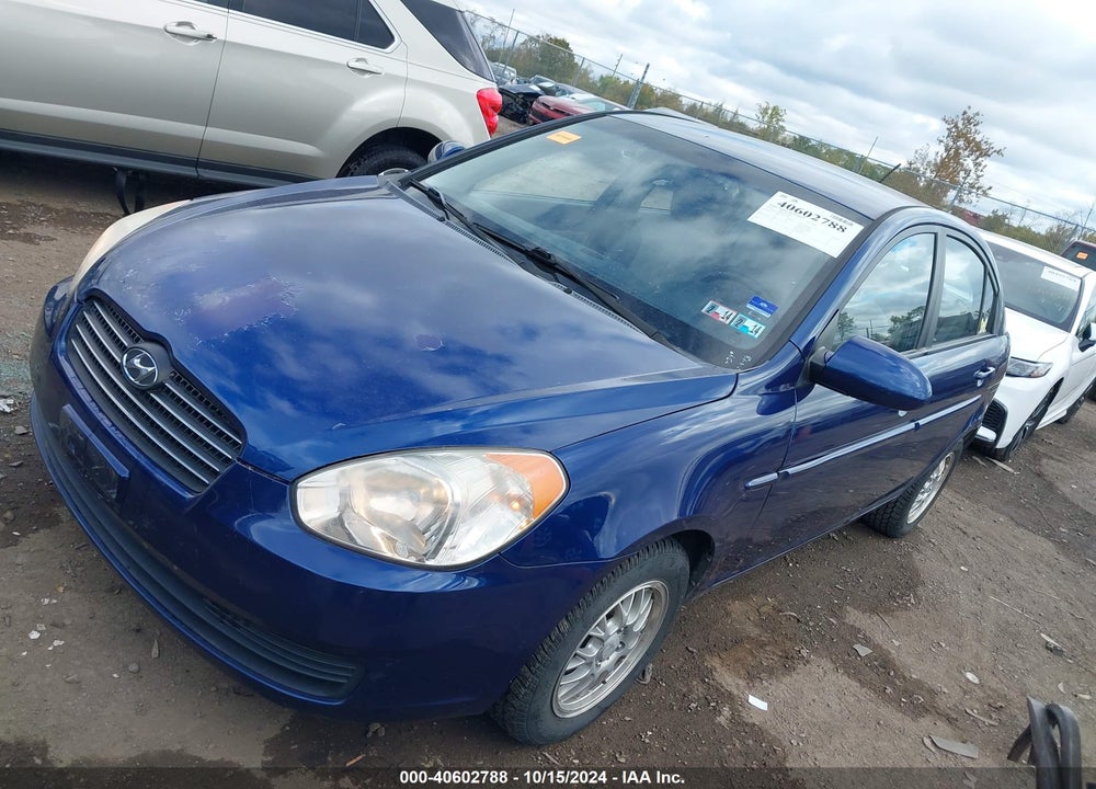 2009 HYUNDAI ACCENT GLS VIN: KMHCN46C49U316087