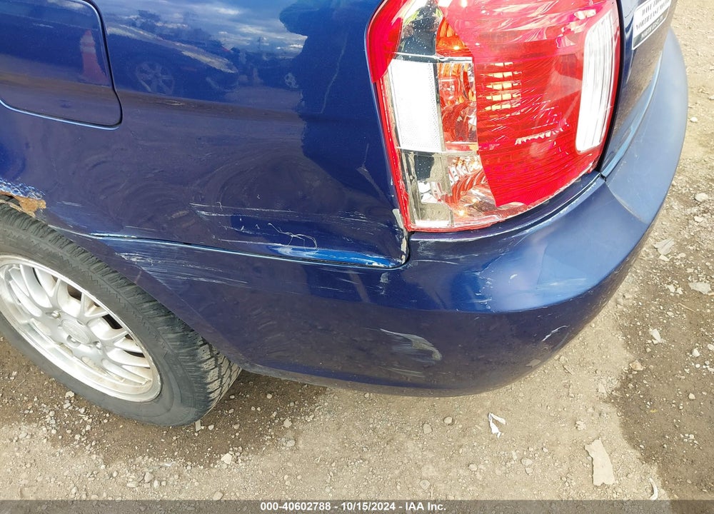 2009 HYUNDAI ACCENT GLS VIN: KMHCN46C49U316087