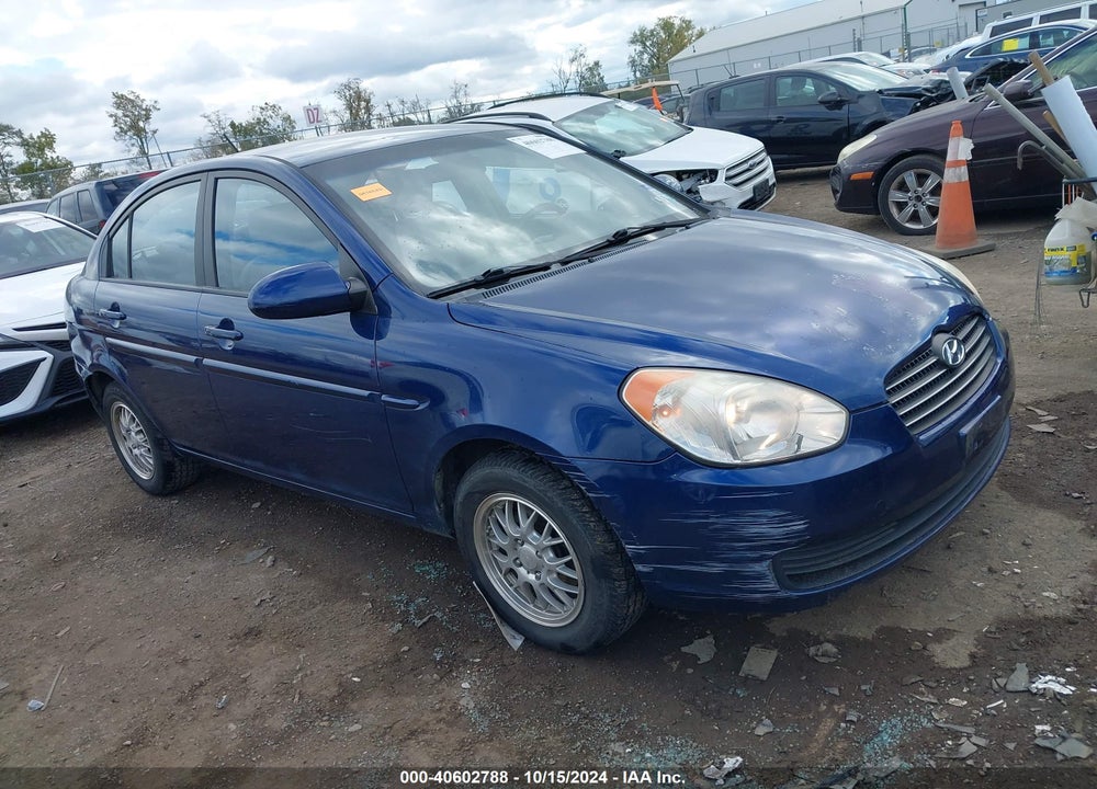 2009 HYUNDAI ACCENT GLS VIN: KMHCN46C49U316087
