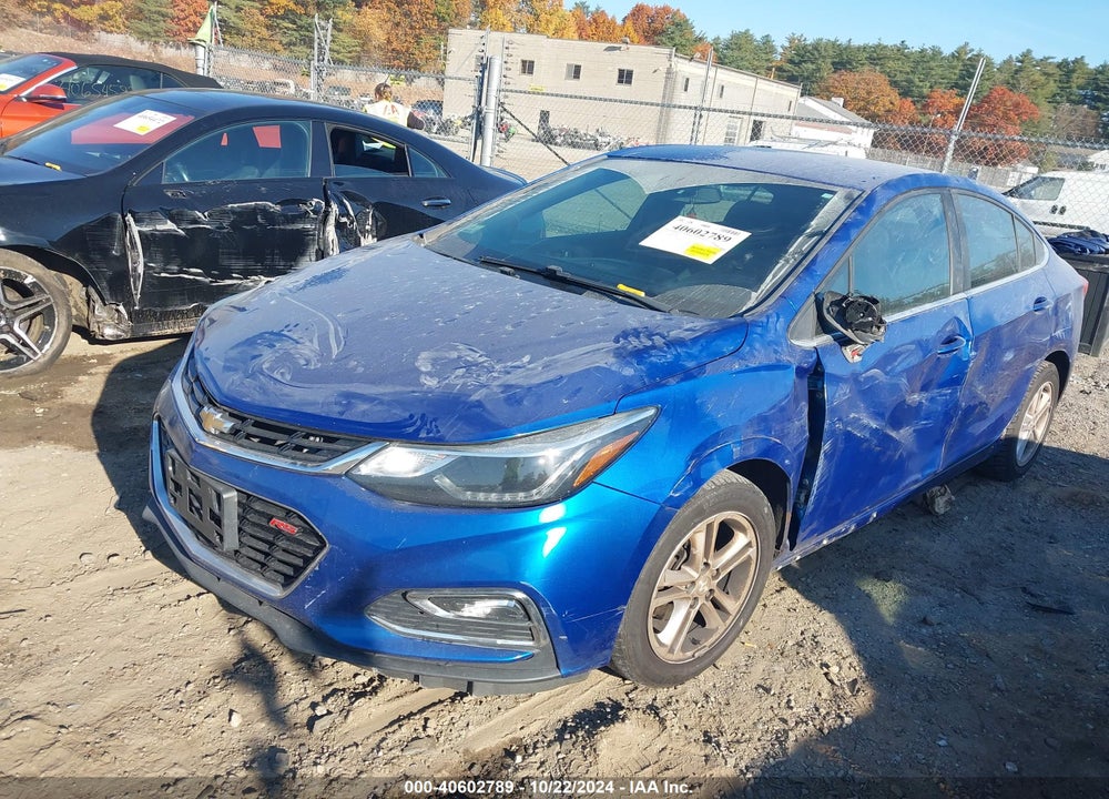 2018 CHEVROLET CRUZE LT AUTO VIN: 1G1BE5SM4J7156891