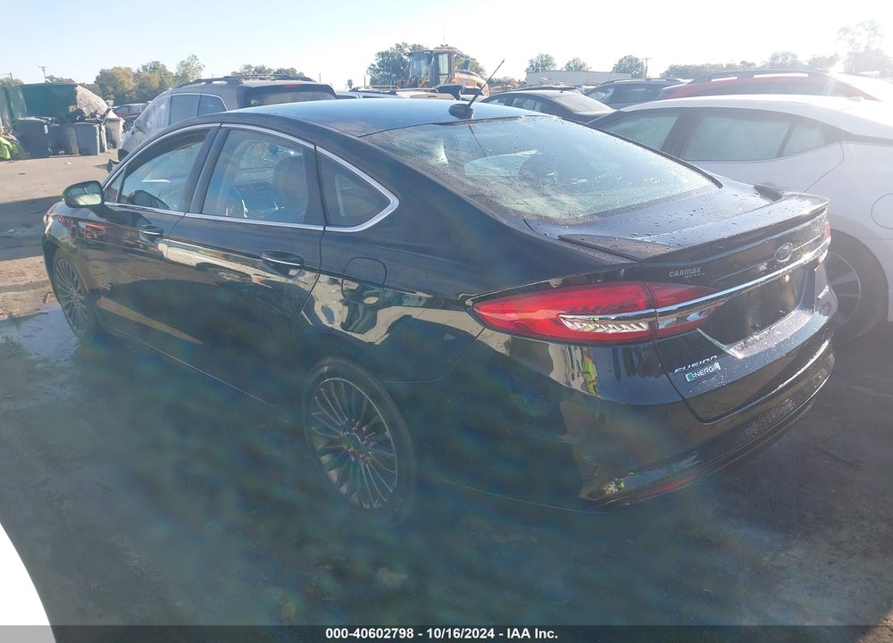 2017 FORD FUSION ENERGI TITANIUM VIN: 3FA6P0SU4HR136090