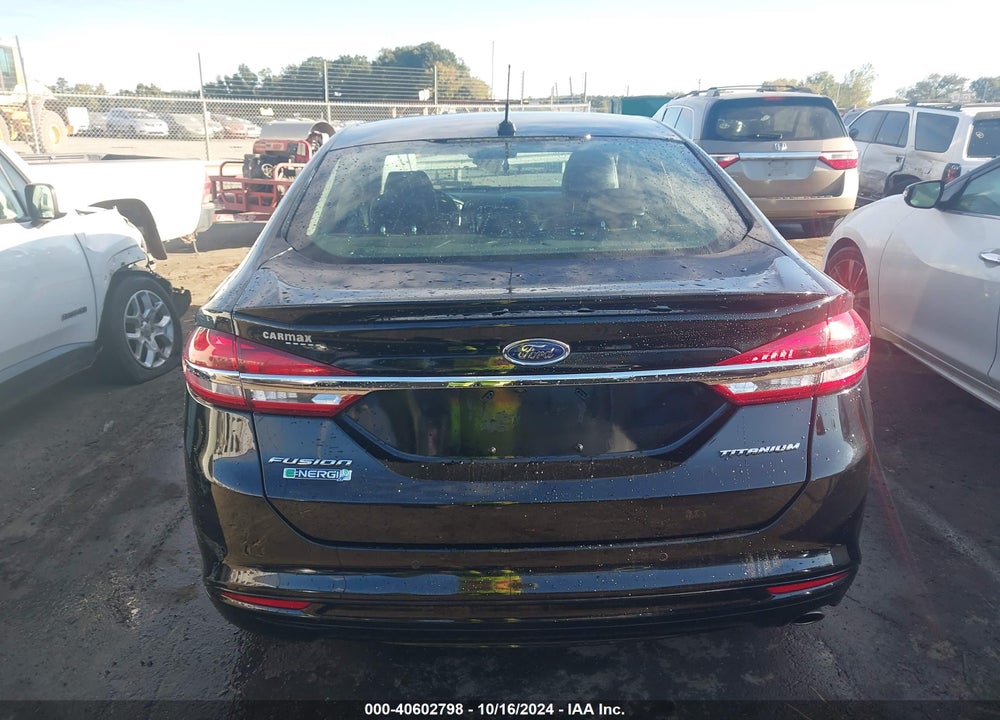2017 FORD FUSION ENERGI TITANIUM VIN: 3FA6P0SU4HR136090