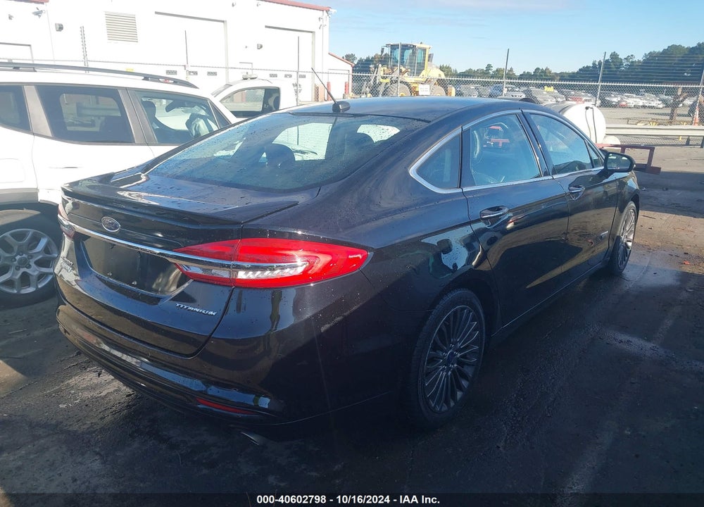 2017 FORD FUSION ENERGI TITANIUM VIN: 3FA6P0SU4HR136090