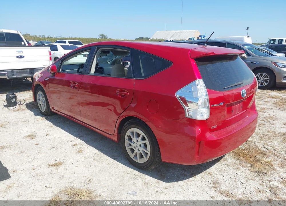 2013 TOYOTA PRIUS V THREE VIN: JTDZN3EU1D3214456